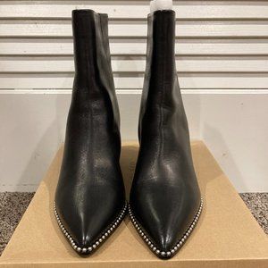 Steve Madden - AQUARIUS BLACK LEATHER - SM REBOOTED - Women Size 9 - Brand New